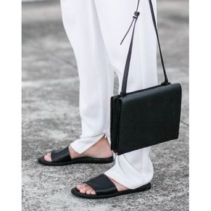ZARA MINIMAL FLAT SLIDE SANDALS
